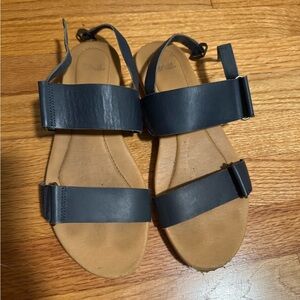 Teva Black and Tan Women's Sandals